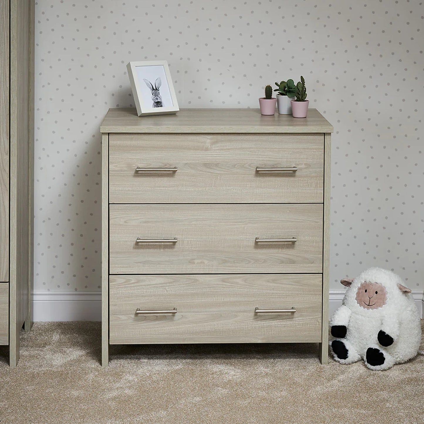 Obaby Nika Changing Unit - Grey Wash