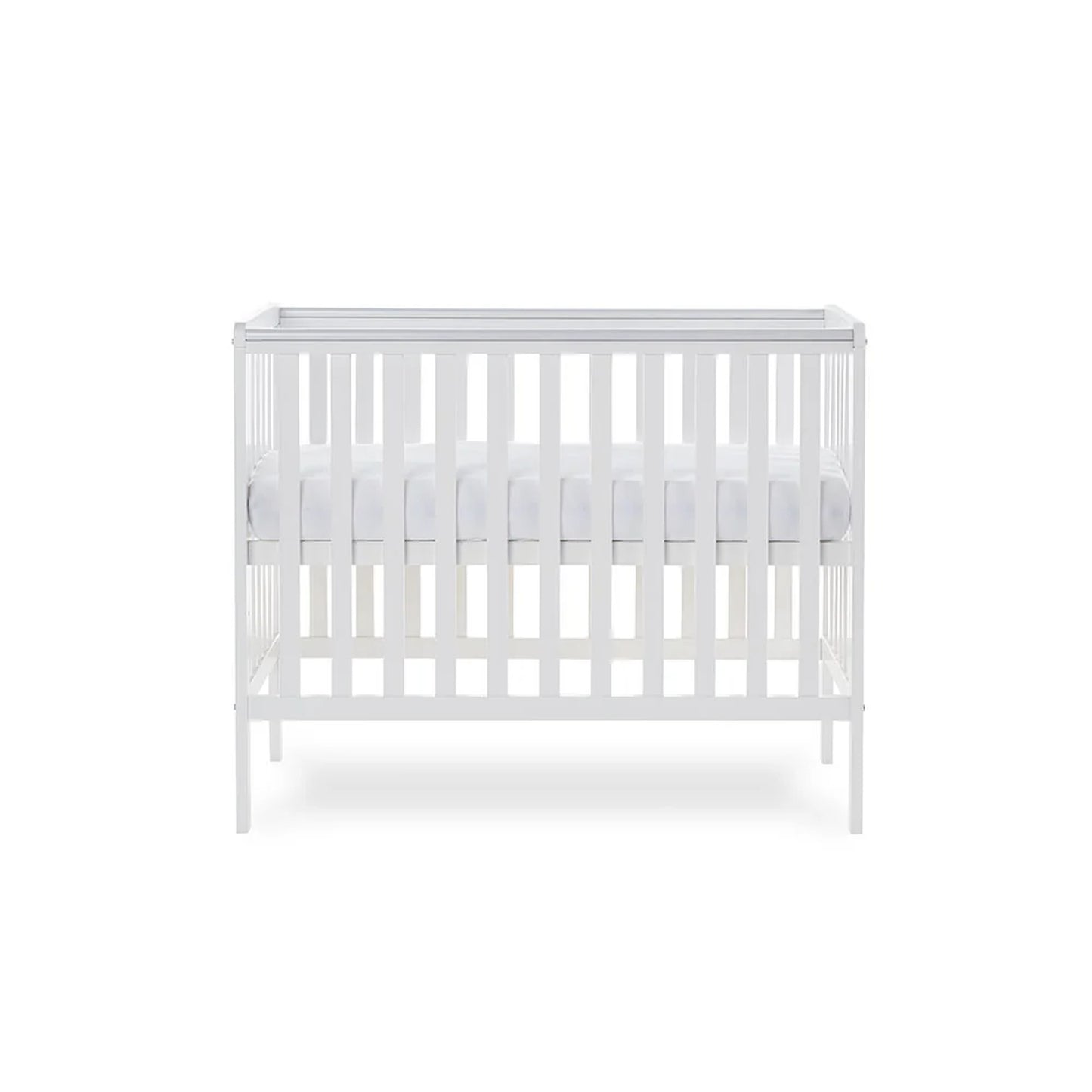 Obaby Bantam Space Saver Cot - White