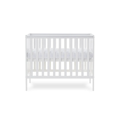 Obaby Bantam Space Saver Cot - White