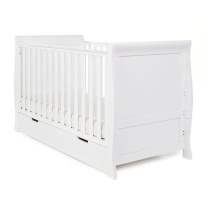 Obaby Stamford Classic Cot Bed - White