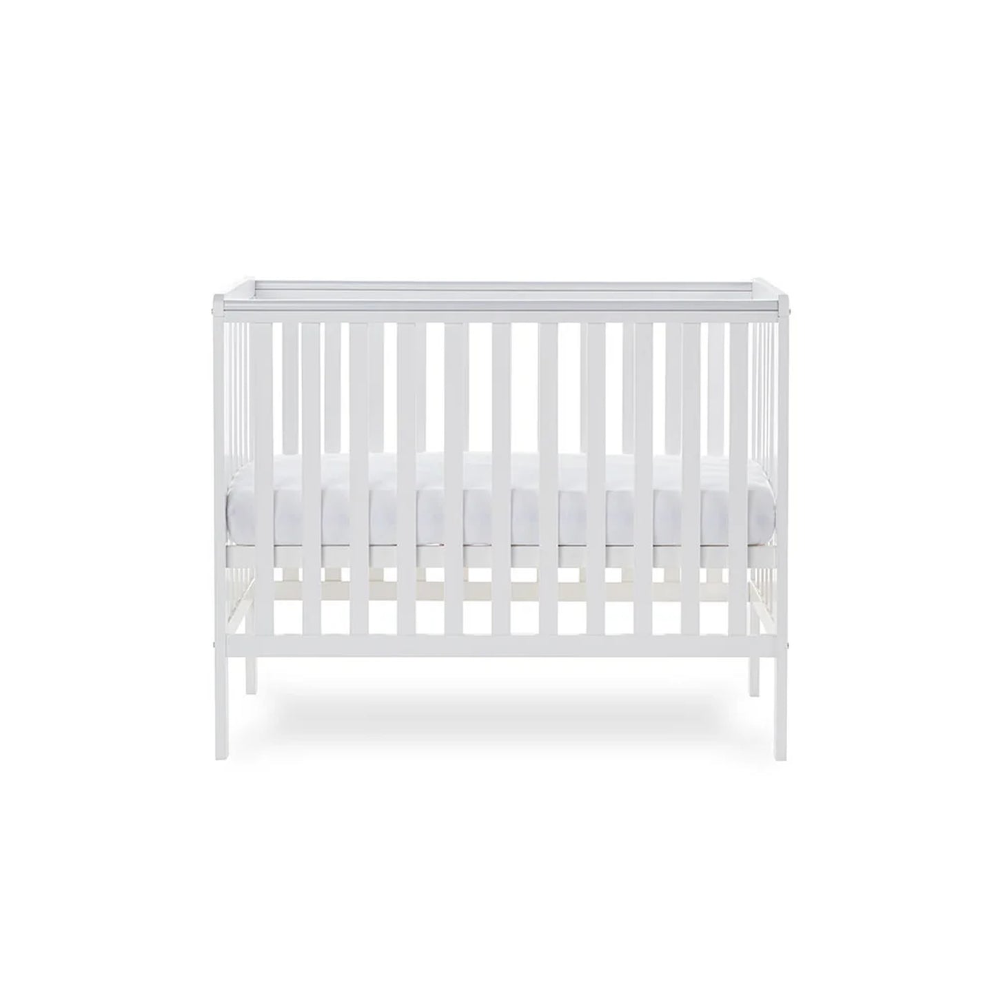 Obaby Bantam Space Saver Cot - White