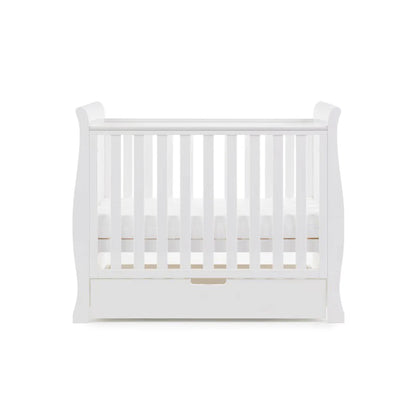 Obaby Stamford Space Saver Sleigh 2 Piece Room Set - White