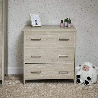 Obaby Nika Mini 3 Piece Room Set - Grey Wash