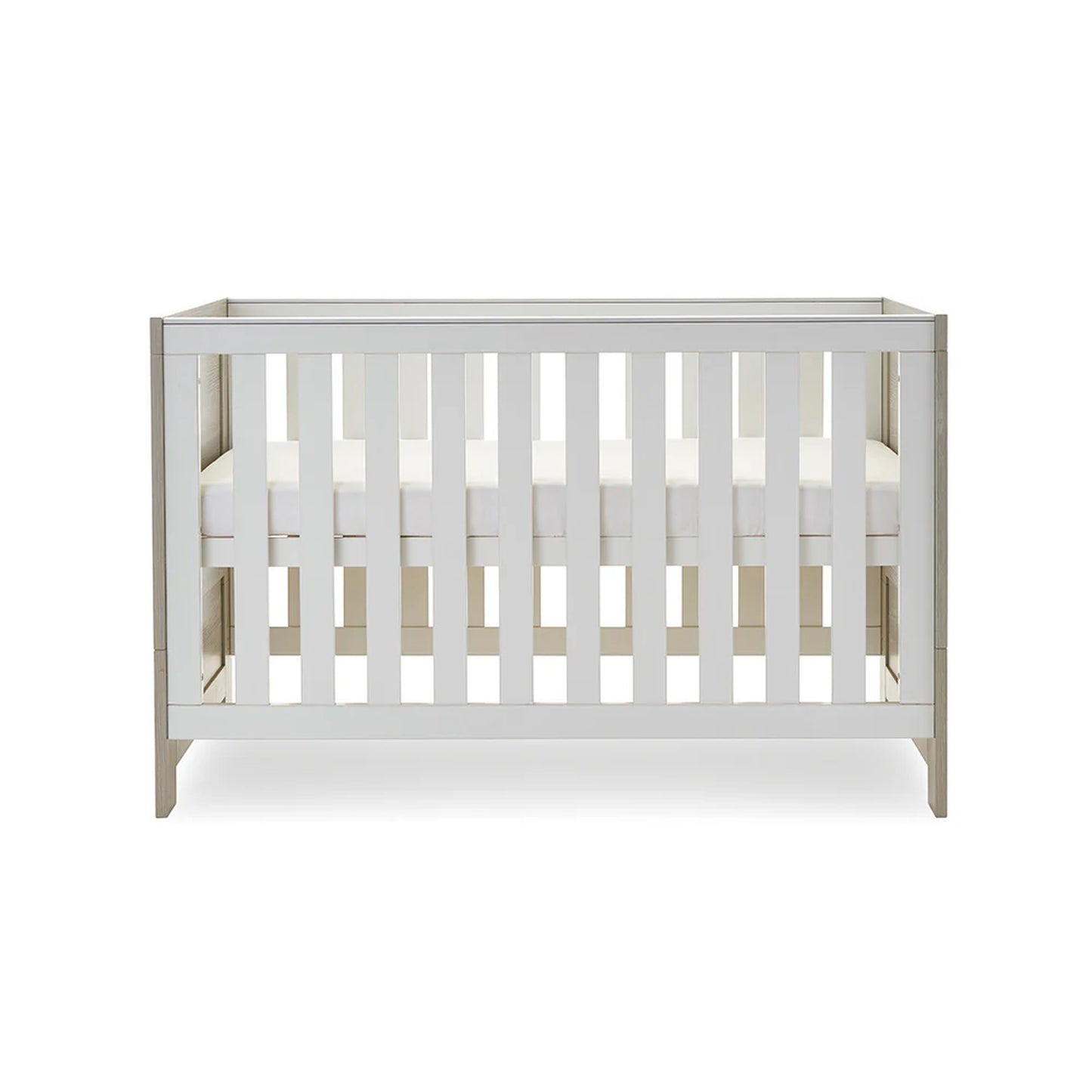 Obaby Nika Mini 3 Piece Room Set - Grey Wash & White