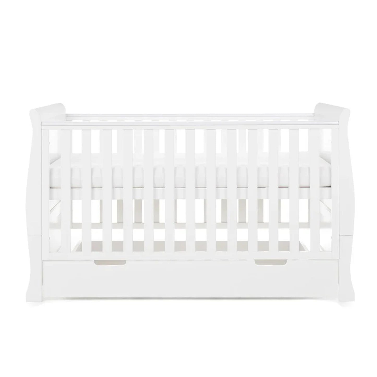 Obaby Stamford Classic Cot Bed - White
