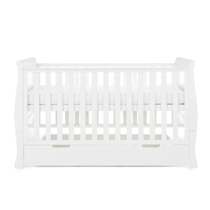 Obaby Stamford Classic Cot Bed - White