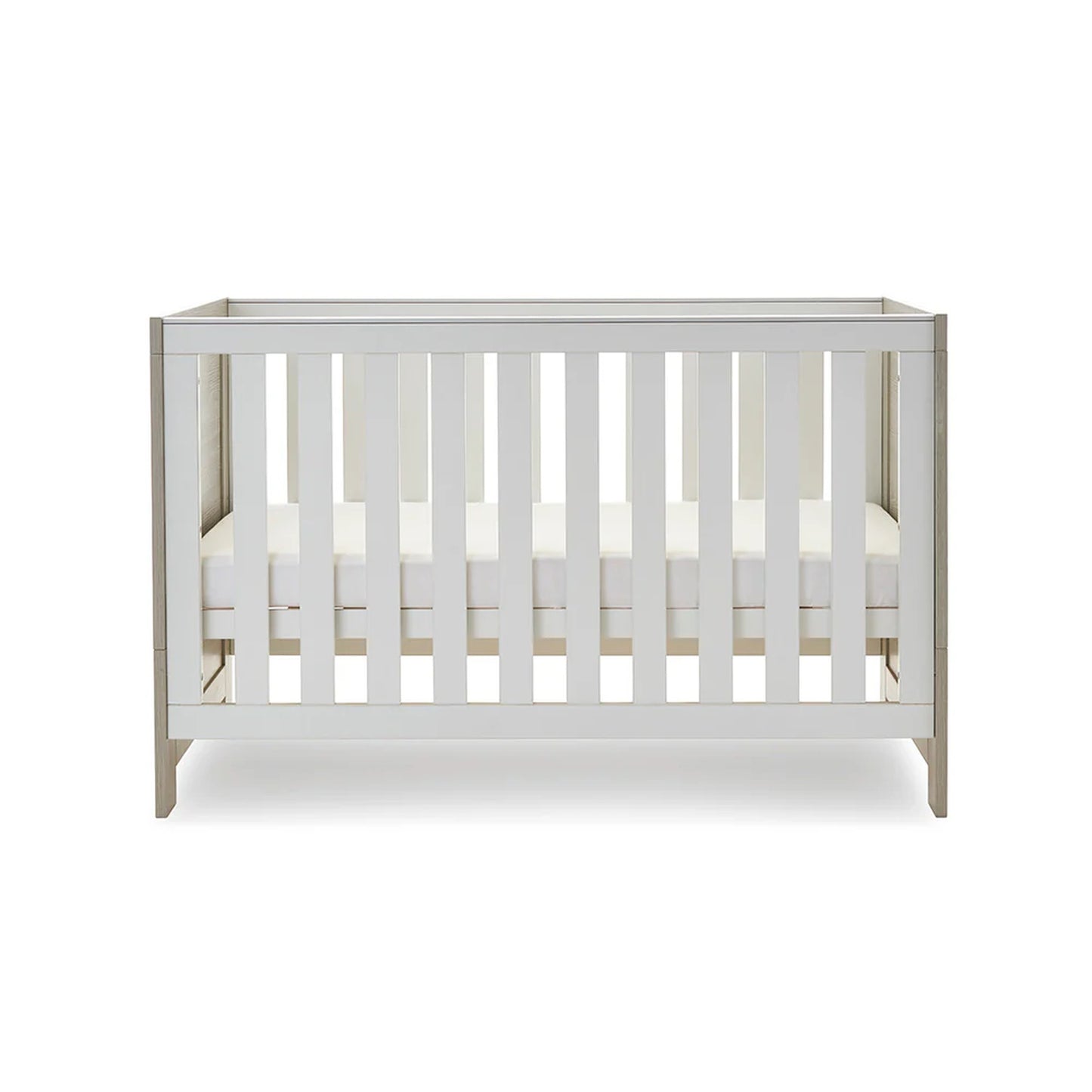 Obaby Nika Mini 2 Piece Room Set - Grey Wash & White