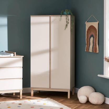 Obaby Astrid Double Wardrobe - Satin-Dreamy Nursery