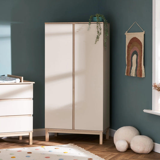 Obaby Astrid Double Wardrobe - Satin-Dreamy Nursery