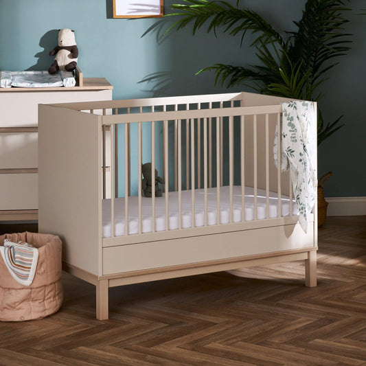 Obaby Astrid Mini Cot Bed - Satin-Dreamy Nursery