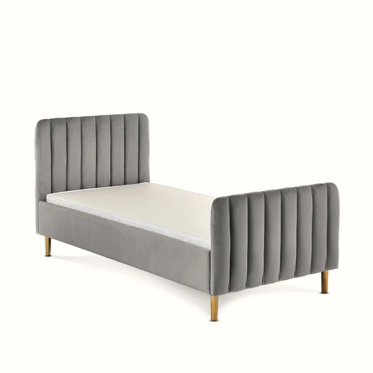 Obaby Gatsby Toddler Bed - Velvet Grey-Dreamy Nursery