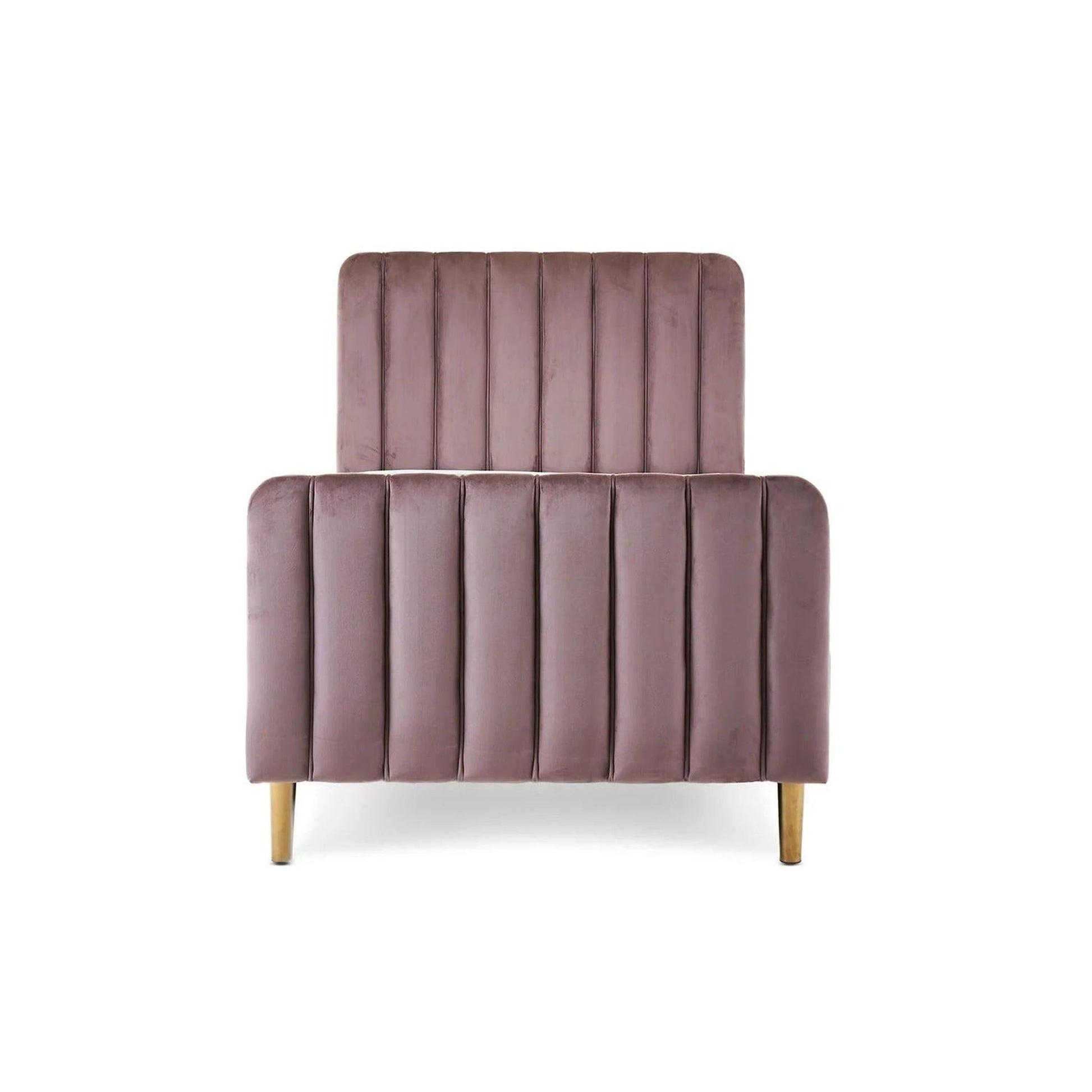 Obaby Gatsby Toddler Bed - Velvet Pink-Dreamy Nursery