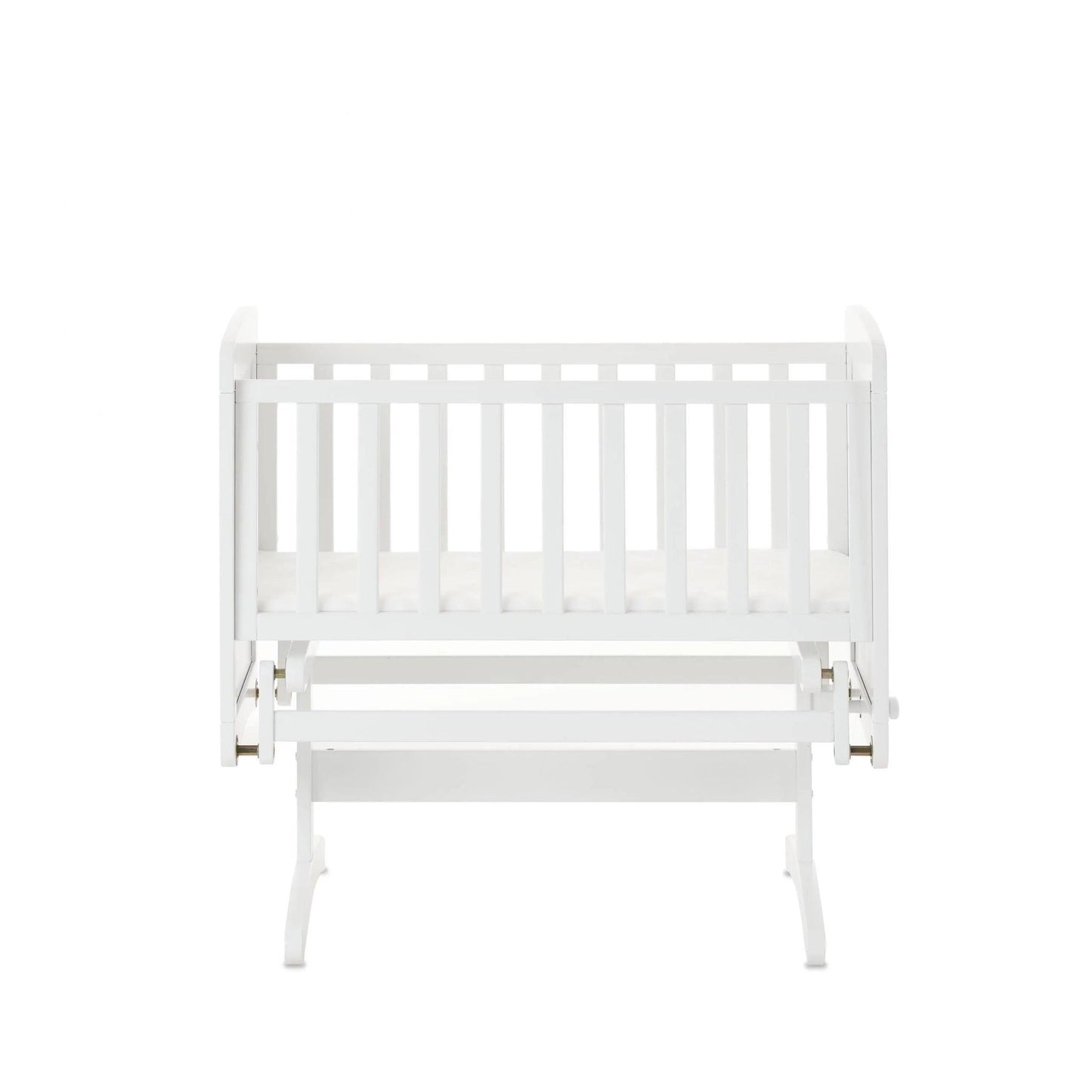 Obaby Gliding Crib - White-Dreamy Nursery
