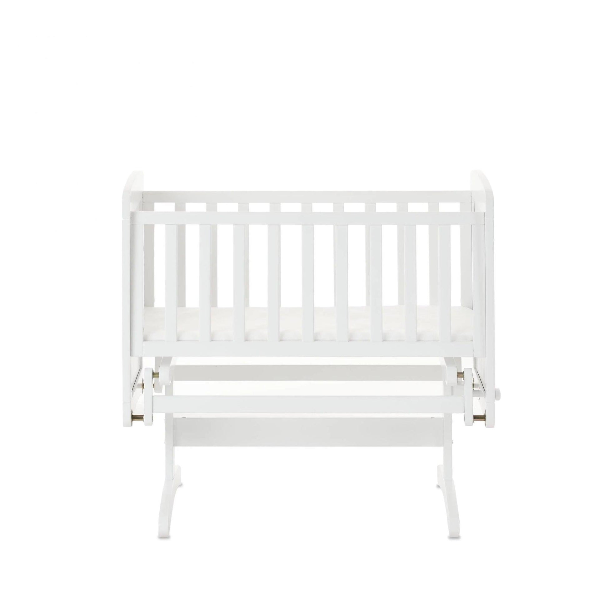 Obaby Gliding Crib - White-Dreamy Nursery