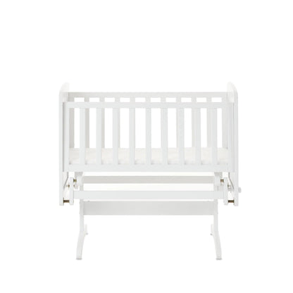 Obaby Gliding Crib - White-Dreamy Nursery