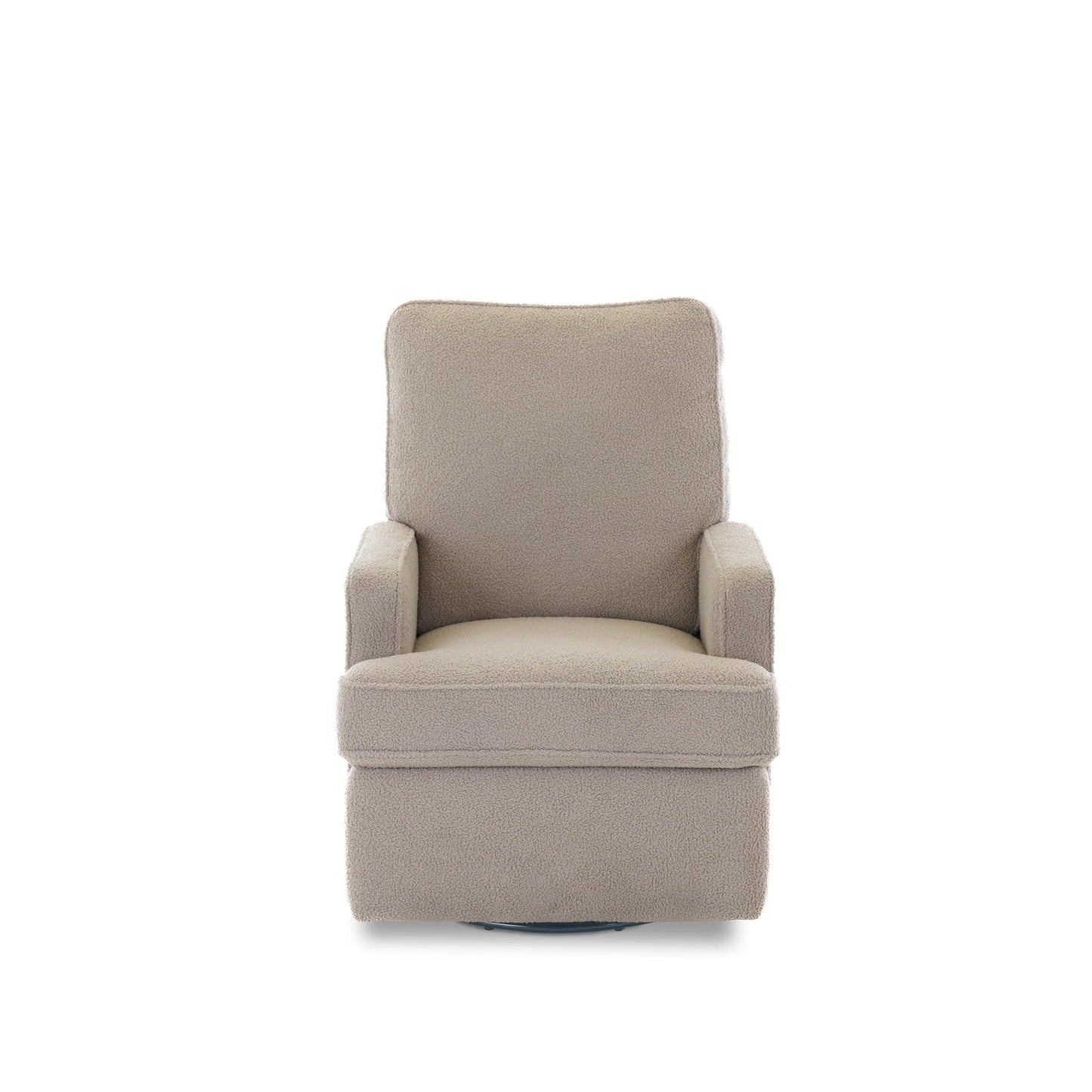 Obaby Madison Electric Swivel Glider Recliner Chair - Teddy Fabric Truffle-Dreamy Nursery