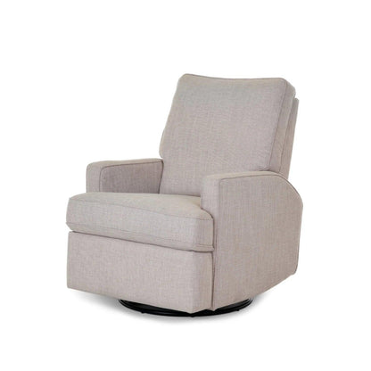 Obaby Madison Swivel Glider Recliner Chair - Oatmeal-Dreamy Nursery
