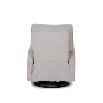 Obaby Madison Swivel Glider Recliner Chair - Oatmeal-Dreamy Nursery