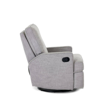 Obaby Madison Swivel Glider Recliner Chair - Pebble-Dreamy Nursery