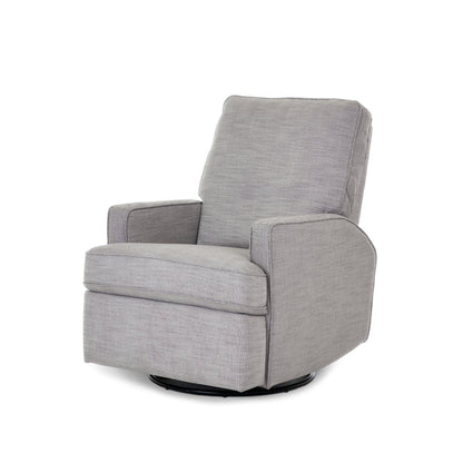 Obaby Madison Swivel Glider Recliner Chair - Pebble-Dreamy Nursery