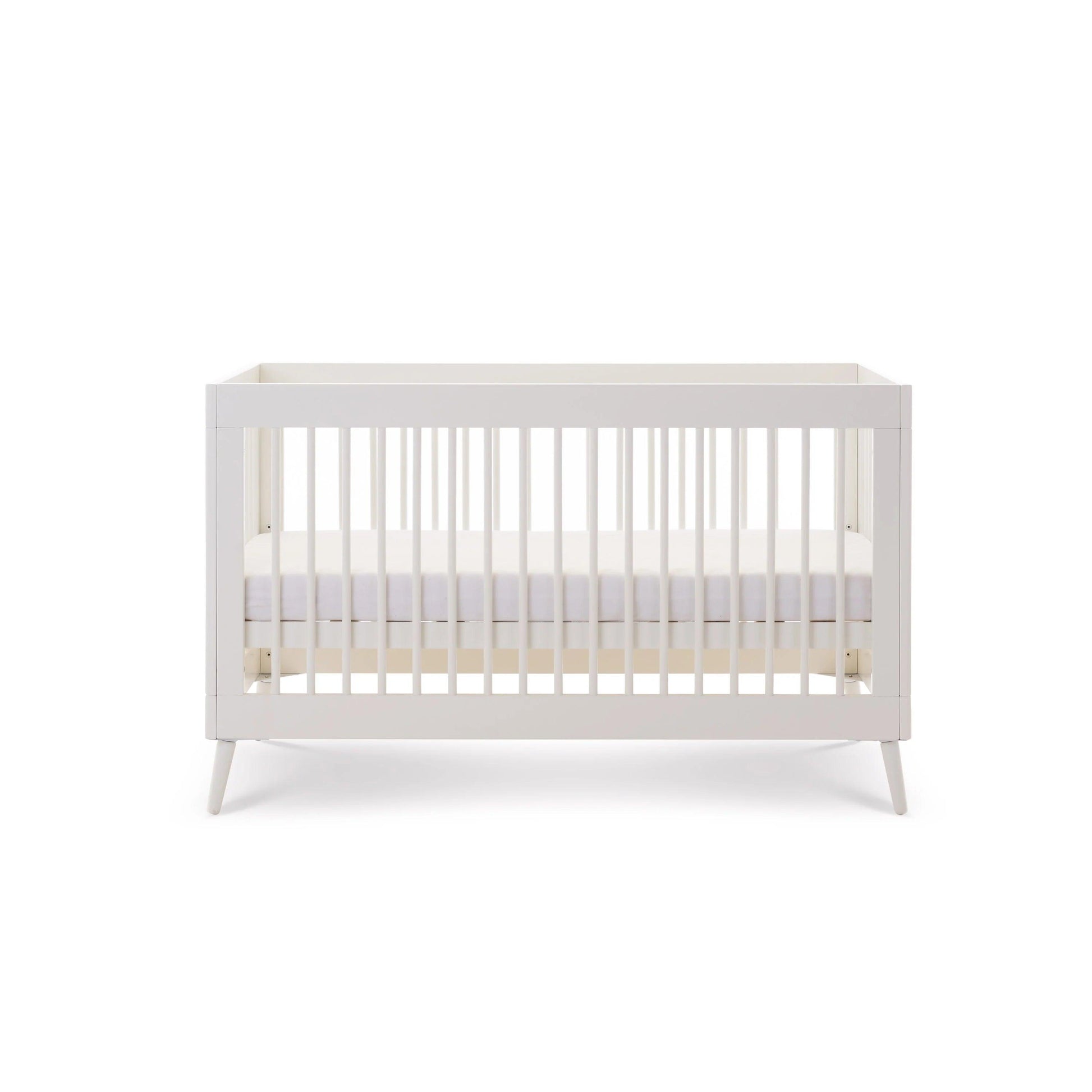 Obaby Maya 3 Piece Room Set - Nordic White-Dreamy Nursery