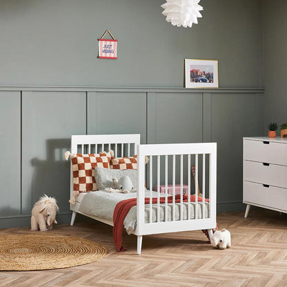 Obaby Maya 3 Piece Room Set - Nordic White-Dreamy Nursery
