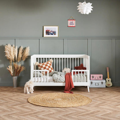 Obaby Maya 3 Piece Room Set - Nordic White-Dreamy Nursery