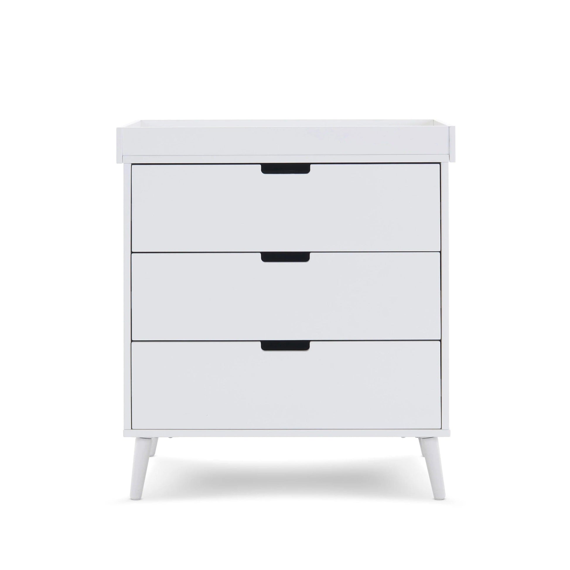 Obaby Maya 3 Piece Room Set - White with Acrylic-Dreamy Nursery