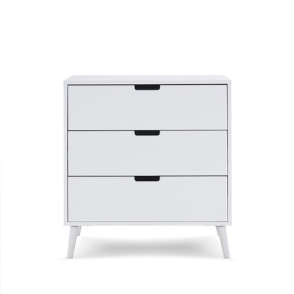 Obaby Maya 3 Piece Room Set - White with Acrylic-Dreamy Nursery