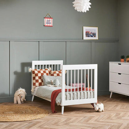 Obaby Maya Cot Bed - Nordic White-Dreamy Nursery