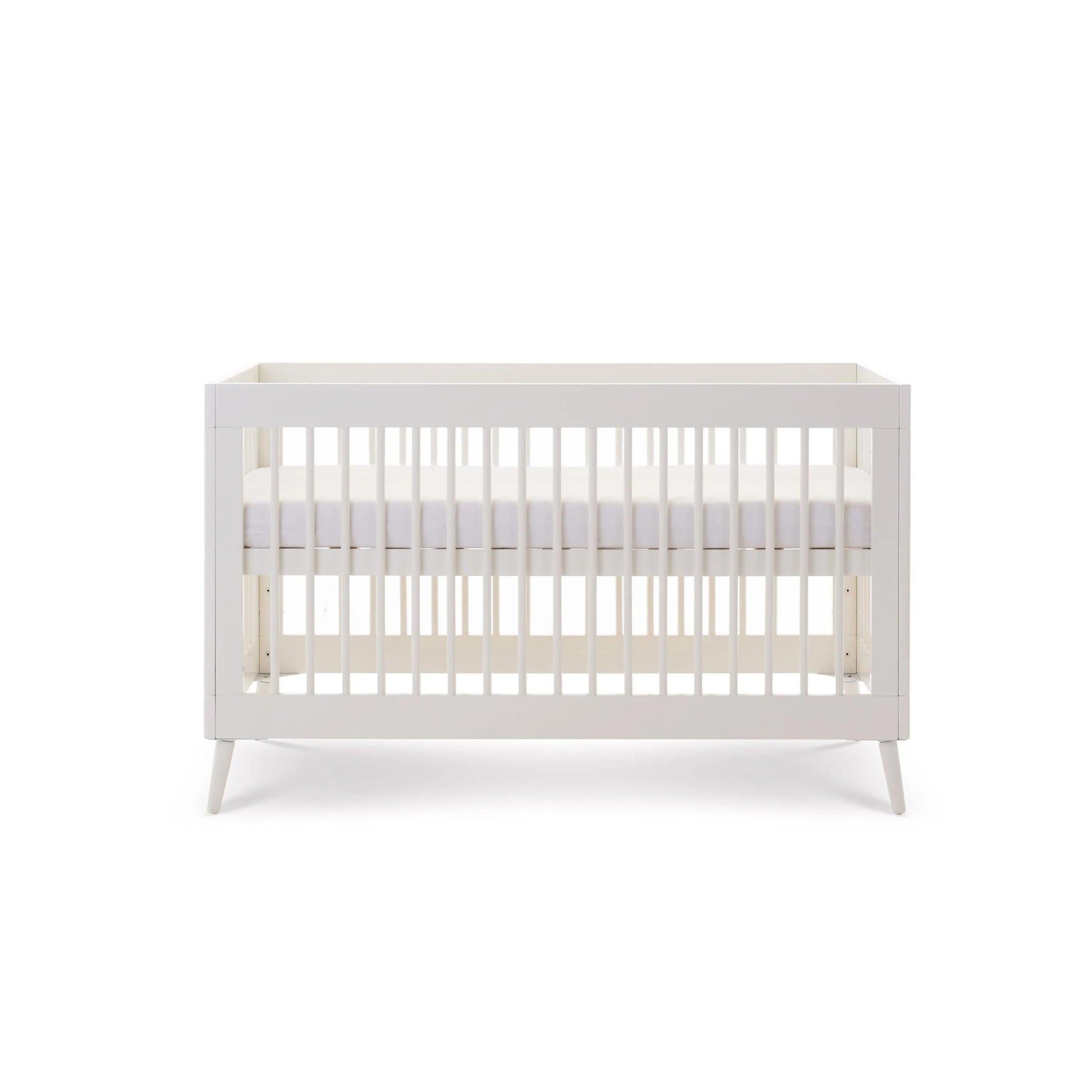 Obaby Maya Cot Bed - Nordic White-Dreamy Nursery