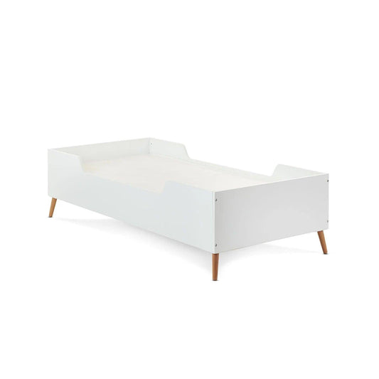 Obaby Maya Single Bed - White with Natural-Dreamy Nursery
