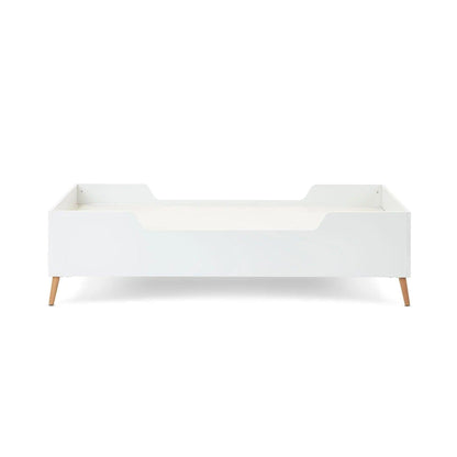 Obaby Maya Single Bed - White with Natural-Dreamy Nursery