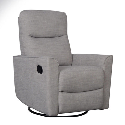 Obaby Savannah Swivel Glider Recliner Chair - Pebble-Dreamy Nursery
