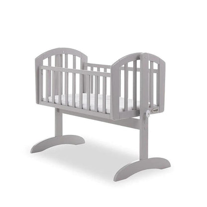 Obaby Sophie Swinging Crib - Warm Grey-Dreamy Nursery
