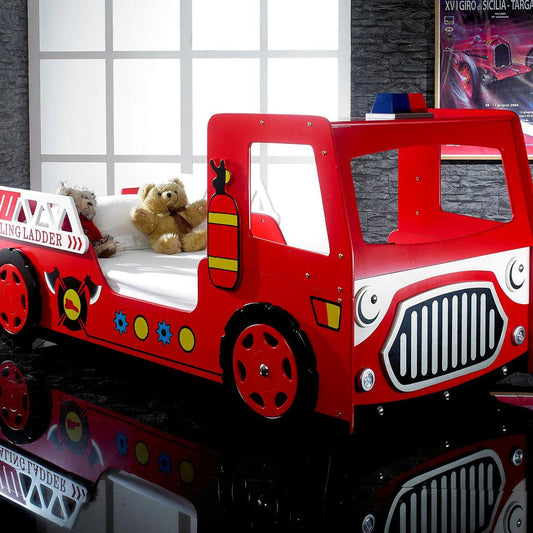 The Artisan Bed Company Fire Engine Bed - Red-Dreamy Nursery