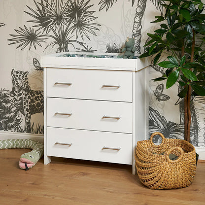 Obaby Nika Changing Unit - White Wash